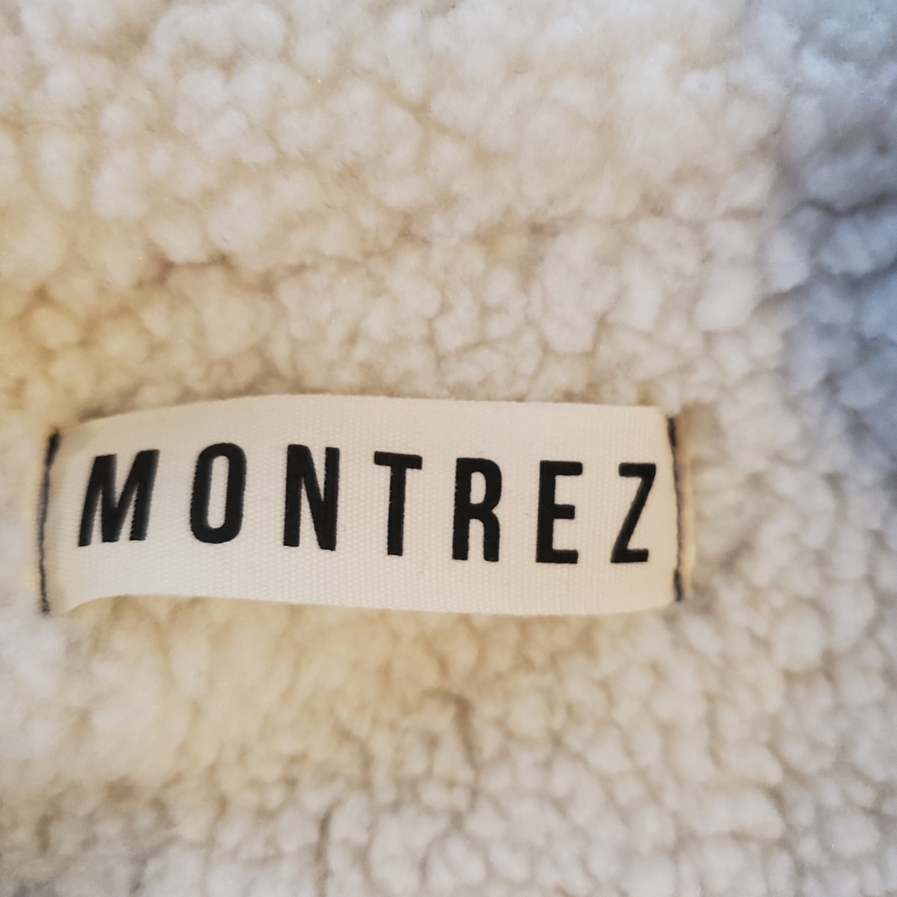 Montrez Red/Black Sherpa Lumberjack Coat - Picture 6 of 11